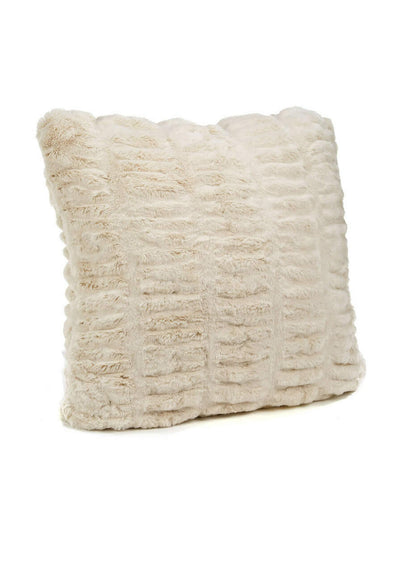 Ivory Mink Couture Pillows