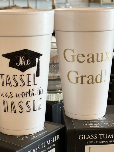 Graduation Foam Cups