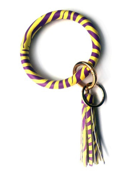 Tiger Stripe Key Ring - Bracelet