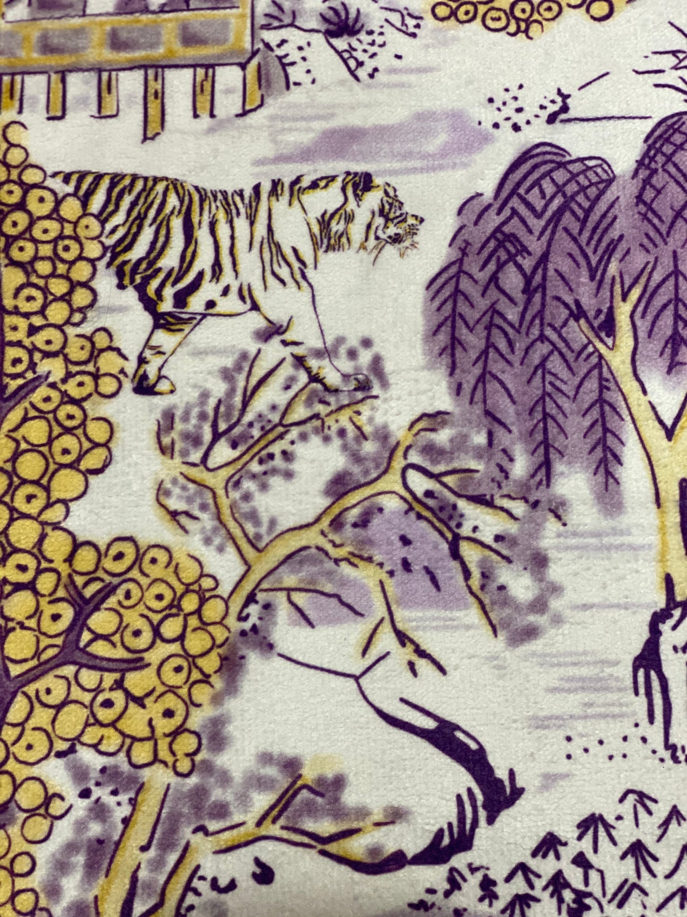 Tiger Toile Towels