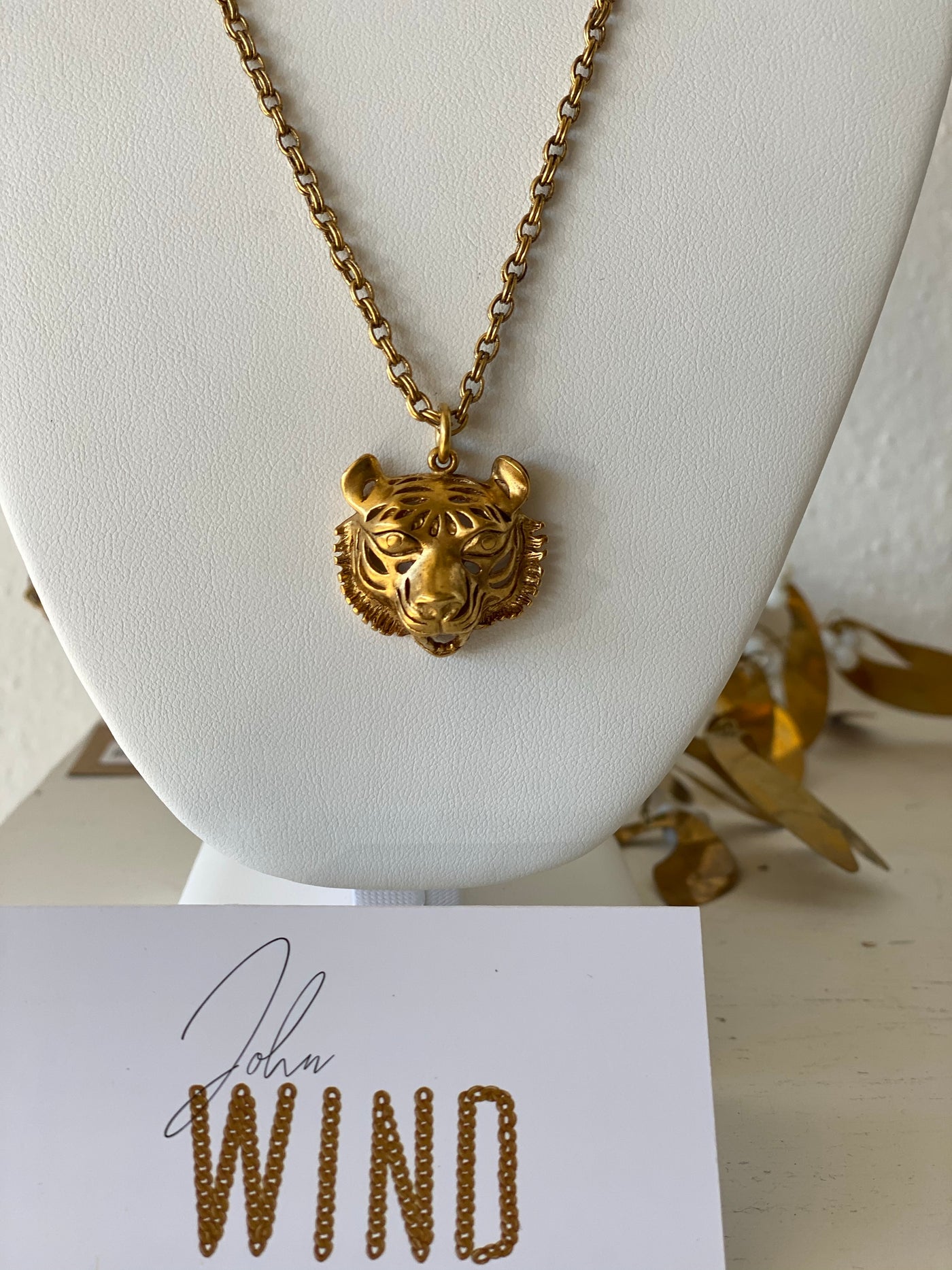 YIN-YANG TIGER NECKLACE IN GOLD & SILVER – Untold-truth-ecom