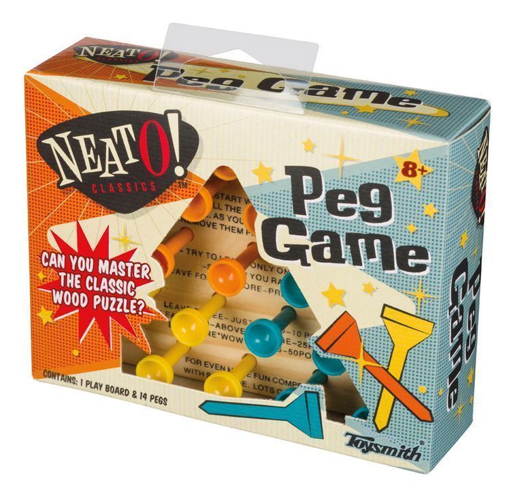 Classic Wooden Peg Game