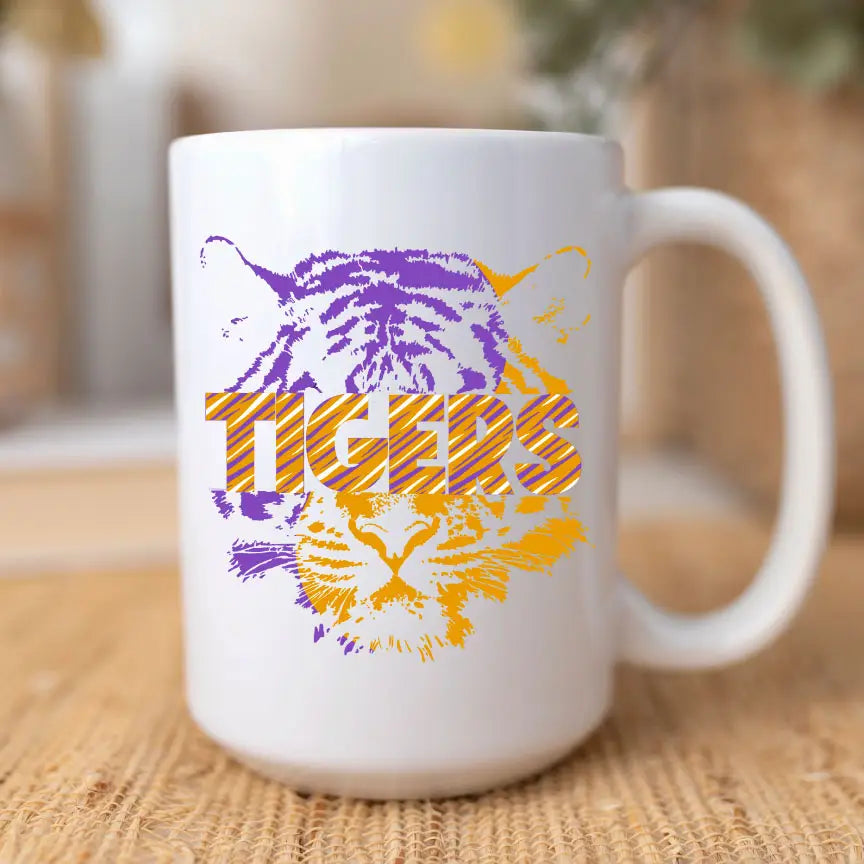 Split Tiger Coffee Cup